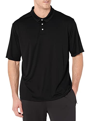Hanes Sport Men's Polo Shirt, Men's Cool DRI Moistur...